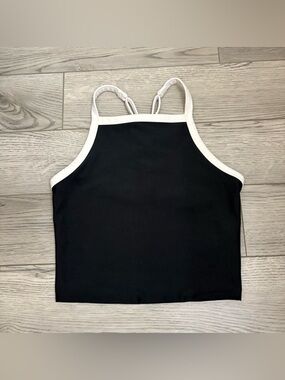 Abercrombie & Fitch YPB sculptLUX Black Activewear Tank Top Size Women’s Small